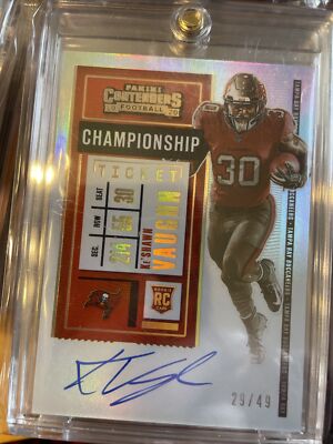 2020 PANINI CONTENDERS Ke'SHAWN VAUGHN CHAMPIONSHIP TICKET/49