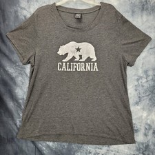 Under Amour Heatgear Child SZ SM T-Shirt With California Golden Bear Chemistry