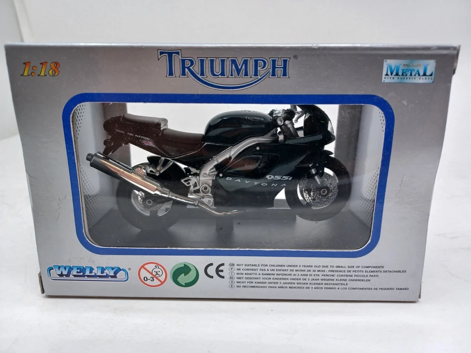 Triumph serie TRIUMPH Daytona 955i motocicleta diecast 1:18 Foto 2 de 2