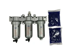 1/2"COMPRESSED AIR INLINE FILTER/DESICCANT DRYER 3 STAGE GOOD FOR PLASMA CUTTER