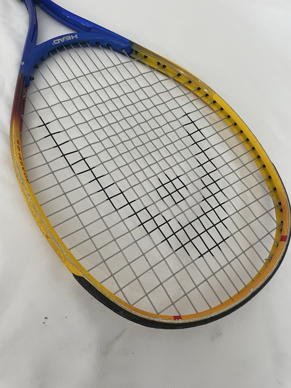 Agassi Smash Racket AMF Head Tennis Racket Agassi 25 Rec String Tension (16M/19C) Art ...