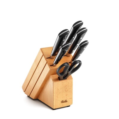 Fissler Holzmesserblock bestückt texas 7-tlg. #WL