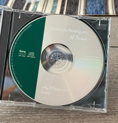 Jose Luis Rodriguez Lot 3 CDs (El Puma) La Llamada del Amor/Inolvidable/Esta Vez - Picture 9 of 12