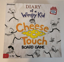 Diary of a Wimpy Kid Cheese Touch Board Game Complete CIB 2010 Pressman Rare