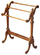 Butler Specialty Newhouse Blanket Stand In Vintage Oak
