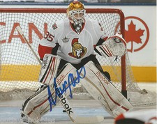 Ottawa Senators Alex Auld Autographed Signed 8x10 Photo COA A