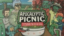 Apocalyptic Picnic Game Board Family Action Packed Zombie Card Winning