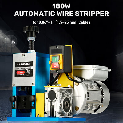 CREWORKS Electric Wire Stripping Machine 0.06-1 Automatic Copper Stripper