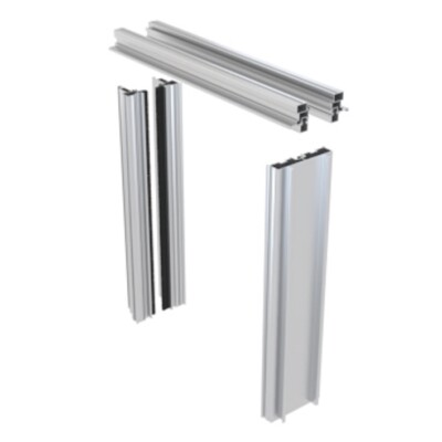 Knauf Pocket Kit Easy Überhoch Aluminium-Laibung für Holztürblatt CW100 (FWD150)