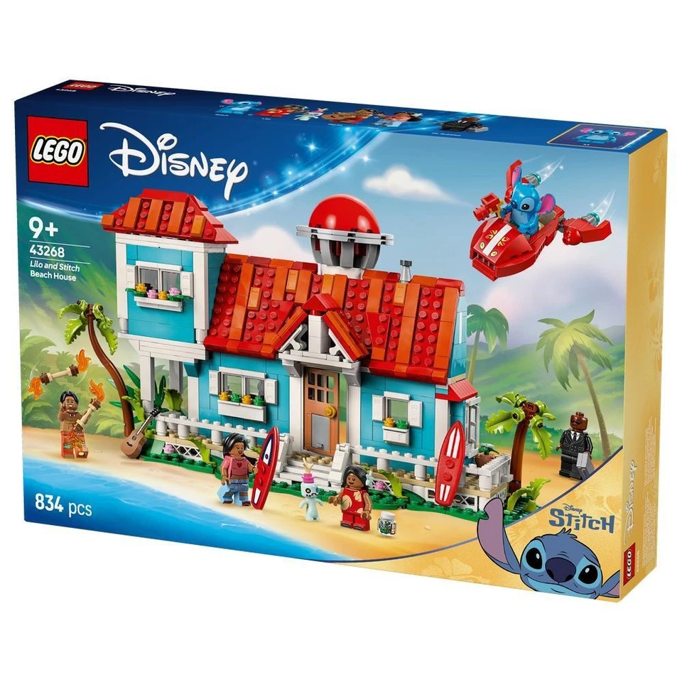 LEGO Disney Lilo and Stitch Beach House NEW 2025