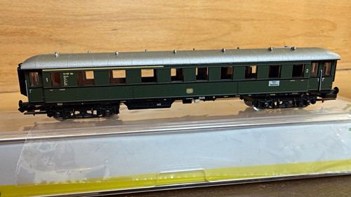 Trix 15723, vagón de tren expreso, DB, embalaje original, época 3, escala N | Condition: Neu