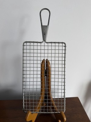 Vtg Acme The Only Genuine Safety Grater Kitchen Utensil Pat'd Made In USA Rustic