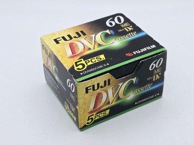 Fuji DVC Cassetten  DVM60  Mini DV Kassetten 5er Pack Neu