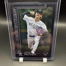 2025 Topps Series 2 - Ryan Feltner #444 Black Rainbow Foilboard /10