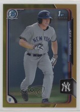 2015 Bowman Draft Chrome Gold Refractor 29/50 Jeff Hendrix #192 1d3a