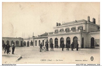 AXSP14-0931-60 - Creil - Der Bahnhof
