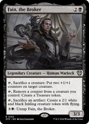 Fain, the Broker 133/421 Commander: Outlaws of Thunder Junction