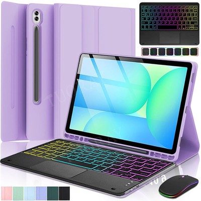 Touchpad Tastatur Hülle mit Maus Für Samsung Galaxy Tab S11 S10 Lite S9 FE S9 S8