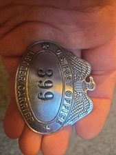 Vintage USPS Letter Carrier Hat Badge #399 Made By Walter & Sons NY USA