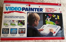 VTech Video PainterTablet TVDrawing Pad Untested in Box, Stylus, Cords,Manual