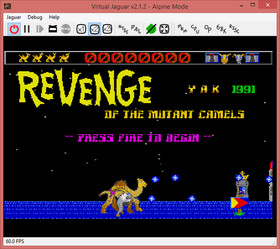 Atari Jaguar CD Game Revenge of the Mutant Camels, FULL Color in DVD case