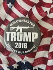 Gun Owners for Trump 2016 Protect Our Rights Campaign Pinback Button — photo 3