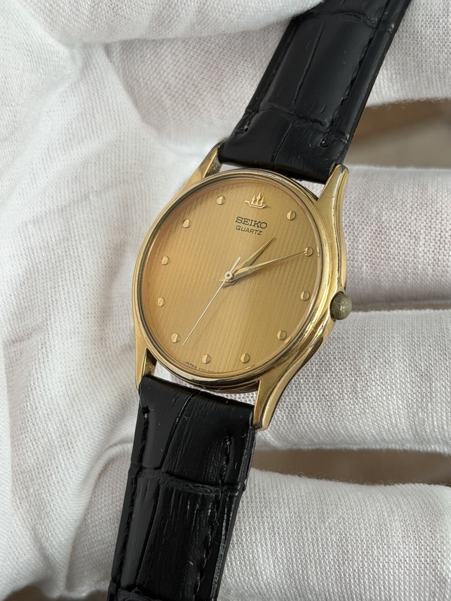 Rare Vintage Seiko Quartz V701-7020 Men's Classic Dress Watch JDM
