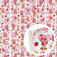 Strawberry Movie cartoon 100 Cotton woven fabric 18"x55" 1266832 half yard