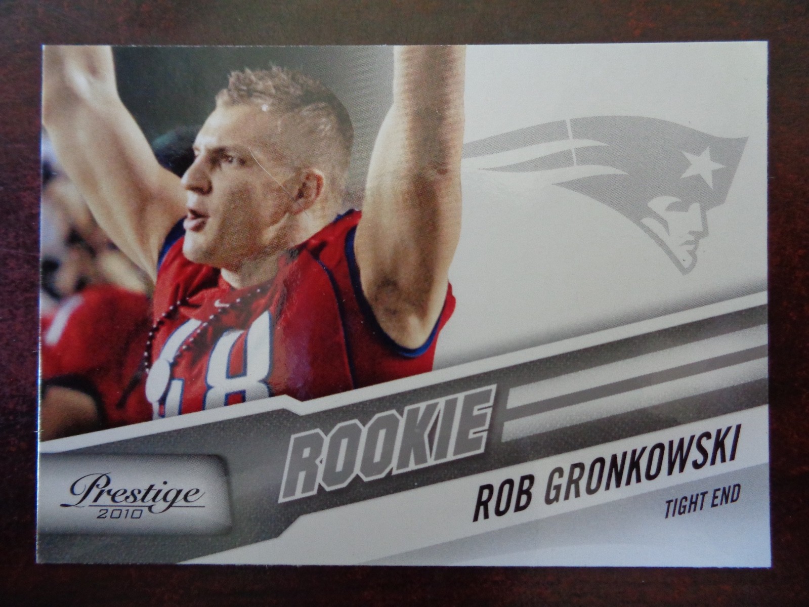 2010 Prestige Rob Gronkowski #283 ROOKIE CARD-Patriots