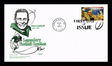 FIRST DAY COVER ARTMASTER FOOTBALL COACH VINCE LOMBARDI PICTORIAL CANCEL