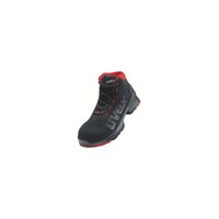 uvex Stiefel S1 85479 Schwarz Rot Weite 12 Gr. 46