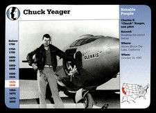 1994-01 Grolier Story of America  Chuck Yeager BXCP06