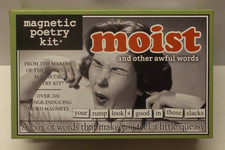 Magnetic Poetry Kit Moist and Other Awful Words 2016