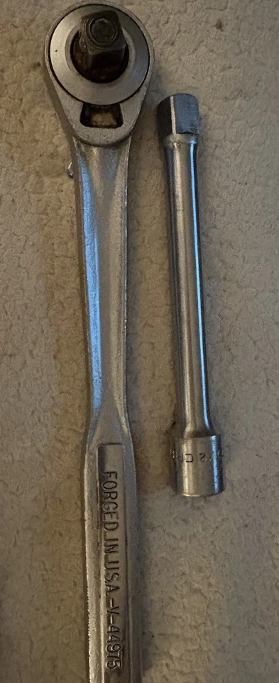 Vintage Lot of Craftsman Drive Socket Ratchet Wrench Set - 13 Pieces,Made in USA - Image 2 of 4