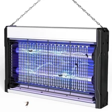 Electric Bug Zapper 3200V Mosquito Zapper Killer,w/ Hanging Chain LED for Indoor