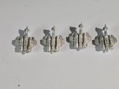 Warhammer Epic 40k: metal Imperial Guard Thunderbolt Fighters x4