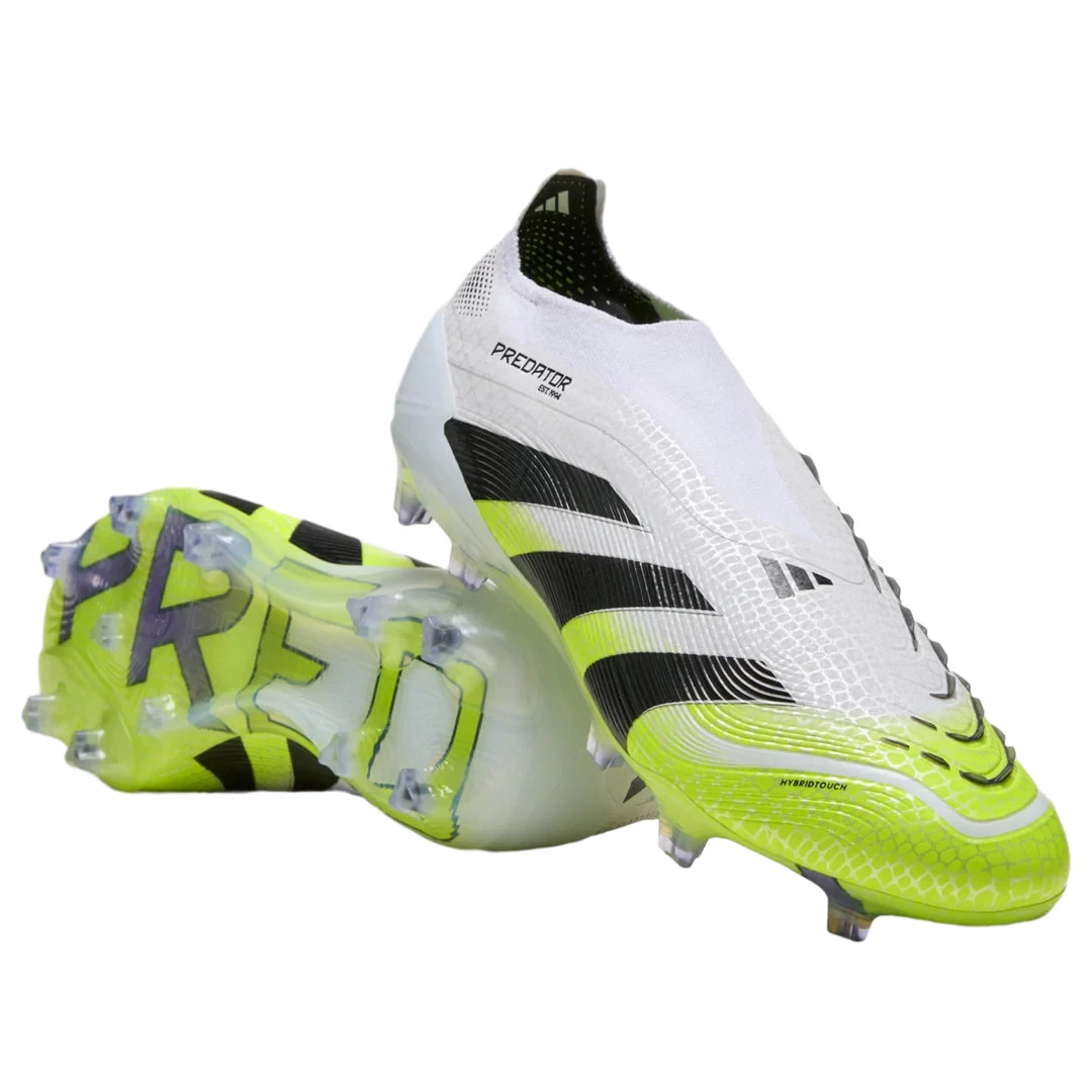 Size 7.5 Adidas Predator Elite Laceless FG Soccer Cleats Radiant