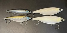 Sebile Stick Shadd Fast Sink Lot 2/155 2/182 Tuna Striper Tuna Lures Never Used