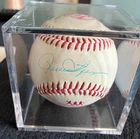 Rollie Fingers Autograph Baseball Encased 1993 All-Star Nabisco Classic w/COA