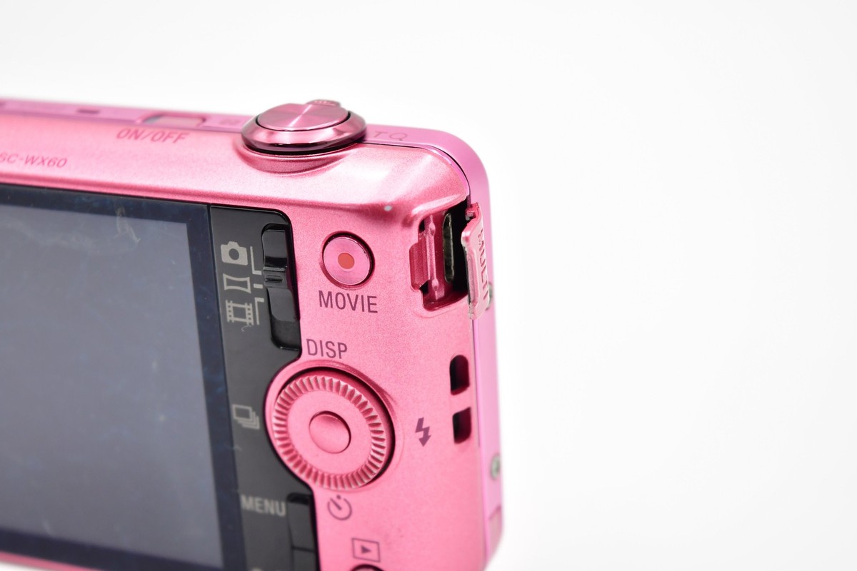 ⏯️[Excellent+5] Sony Cyber Shot DSC-WX60 Pink Digital Camera