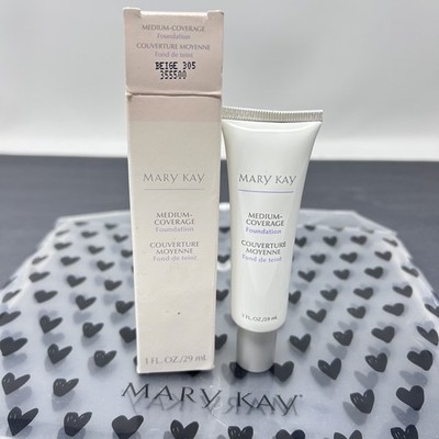 Mary Kay Medium Coverage Foundation Beige 305 - Gray Cap # 355500 FAST SHIP