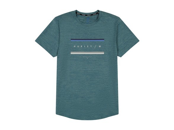 МУЖСКАЯ ФУТБОЛКА HURLEY SS PERFORMANCE - РАЗМЕР ДЛЯ МУЖЧИН XL - СИНИЙСЕРЫЙ 8590₽