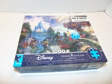 NEW Disney Thomas Kinkade Studios Cinderella 1000 Piece Puzzle