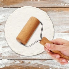 Small Rolling Pin, Ergonomic Dough Roller, Rolling Pins for Baking Non Stick ...