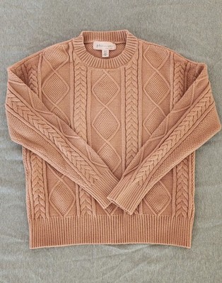 Philosophy Republic Clothing Sweater Size XS Knit Pullover Brown