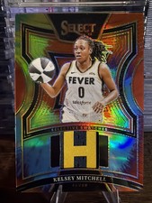 2025 Select WNBA Kelsey Mitchell Tie Dye Patch /25 Indiana Selective Swatches
