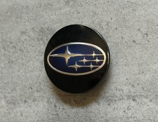 Subaru Wrx Outback Black Blue Stars Wheel Center Cap Oem Used Forester Subaru Wrx Outback Black Blue Stars Wheel Center Cap Oem Used Forester
