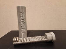 CR2032 Battery Case Battery Storage, Holder, Dispenser - Holds Up To 20 Cells