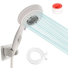Handheld shower head with on off switch water saving High pressure rv showe...