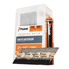 , Framing Nails and Fuel Pack, 650525, 3 inch x .131 Gauge, Smooth Brite, 1 F...